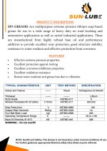 Mỡ chịu tải SUNLUBE EP 3 - Ảnh 5