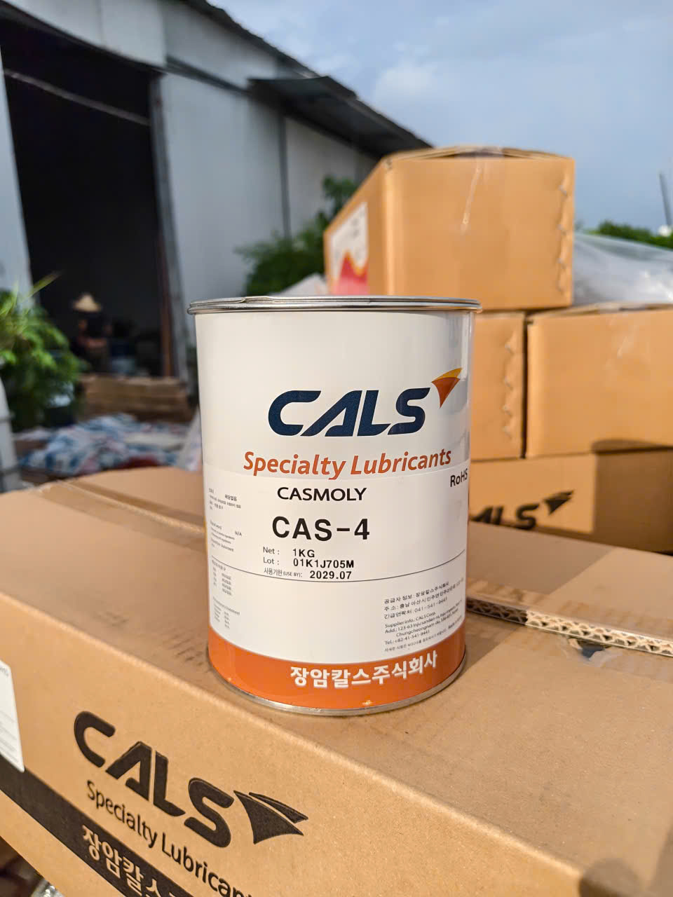 CAS-4 MỠ BÔI TRƠN CASMOLY CAS-4 - Ảnh 1